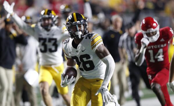 Iowa online football score